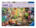 Playful Cats 200 Piece Jigsaw Puzzle