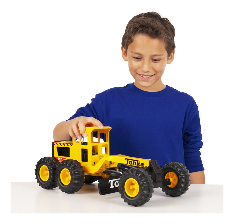 Tonka Steel Classics Road Grader - Image