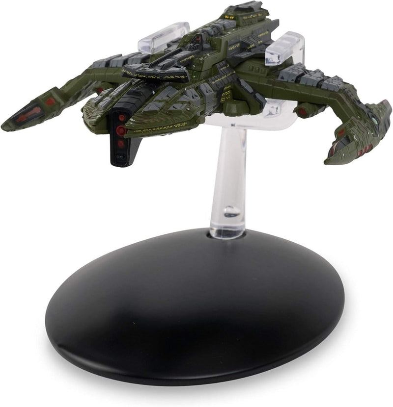 I.K.S. Mogh - Mogh-class Klingon Battle Cruiser Model Die Cast Ship STO (Eaglemoss / Star Trek), rear view