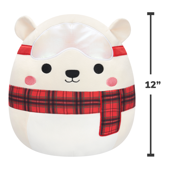Squishmallows - 12in Plush - Brooke Polar Bear