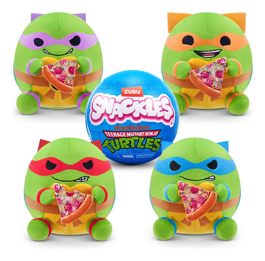 Snackles 5-Inch Plush Teenage Mutant Ninja Turtles Edition - Image