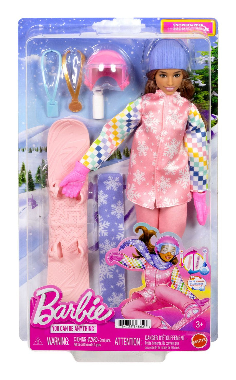 Barbie Careers Snowboarder Doll - Image