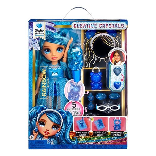 Rainbow High Creative Crystals Feature Doll Skyler