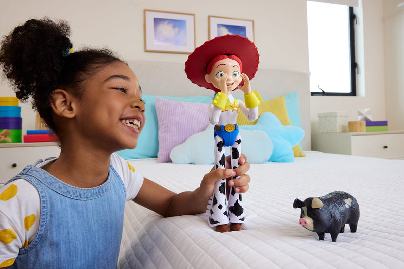 Disney and Pixar Toy Story 5 Critter Talk Jessie, 12" Action Figure