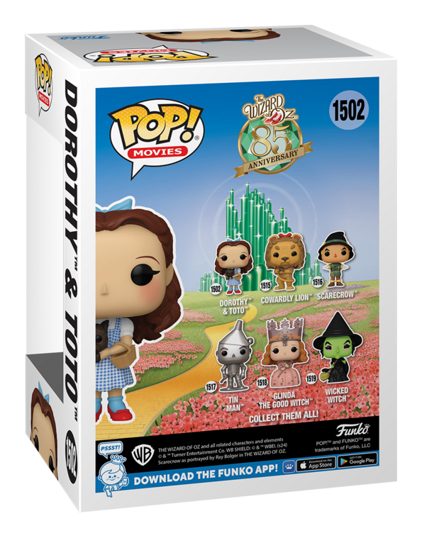 Pop! Vinyl - The Wizard of Oz - Dorothy with Toto - Image