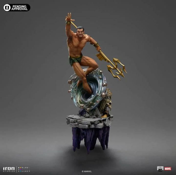 Iron Studios The Infinity Gauntlet Battle Diorama Series Namor 1/10 Art Scale Limited Edition Statue