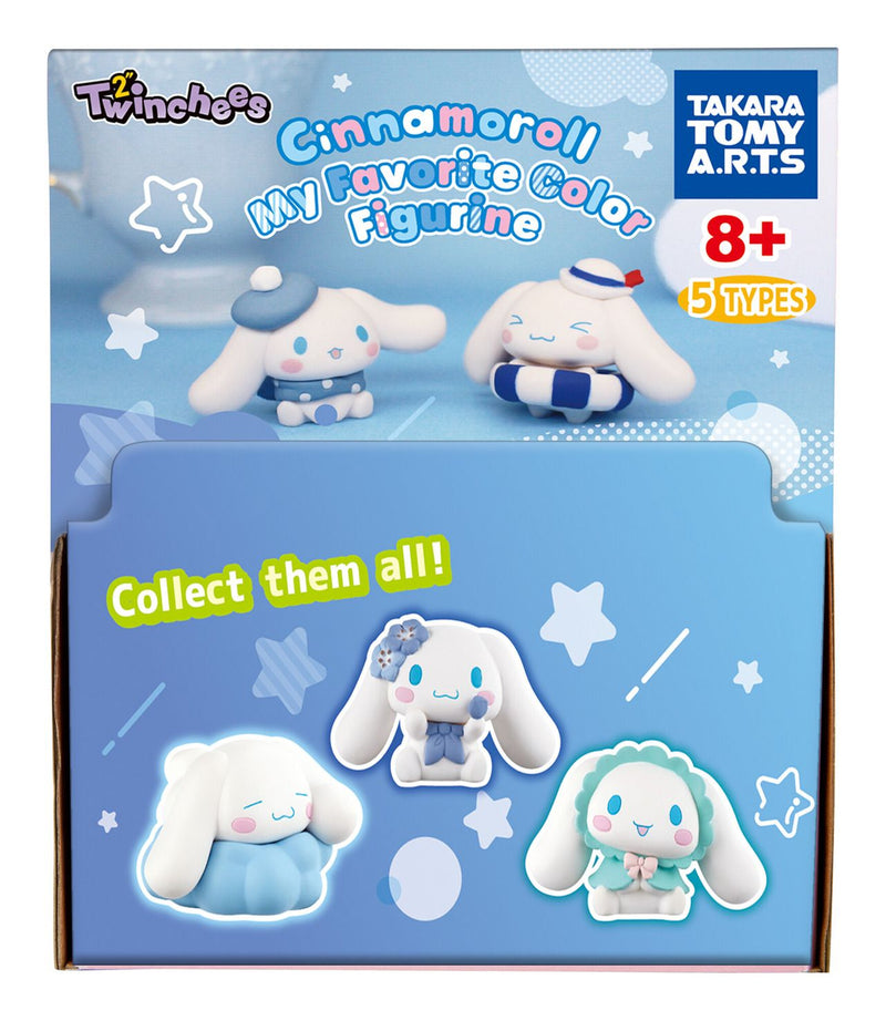 Twinchees Cinnamoroll My Favourite Colour Figures - Image