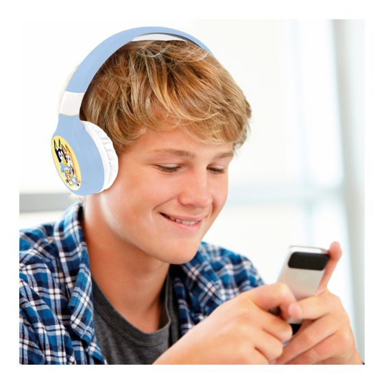Bluey 2 in 1 Bluetooth & Wired Foldable Headphones