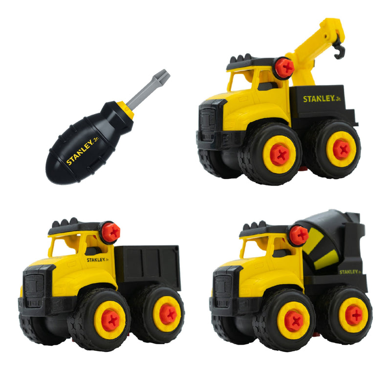 Stanley Jr. 3 Pieces Set Take Apart Truck Set - Image