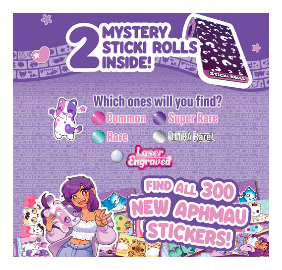 Sticki Rolls Aphmau Capsules