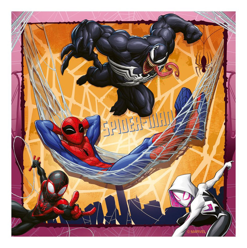 Spiderman 3x49 Piece Jigsaw Puzzles - Image