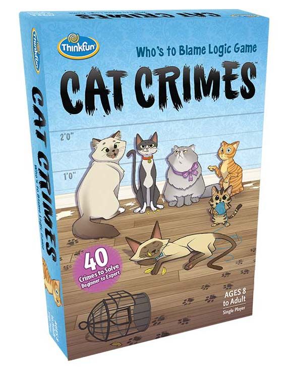 Cat Crimes Who’s To Blame Logic Game - Image