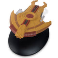 Cardassian Hideki Starship Model Die Cast Ship (Eaglemoss / Star Trek), side angle