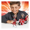 Mighty Morphin Power Rangers Battle Bike with Red Ranger - Image