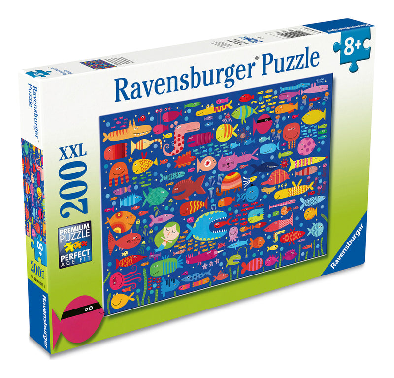 Funny Fish Friends 200 Piece XXL Jigsaw Puzzle