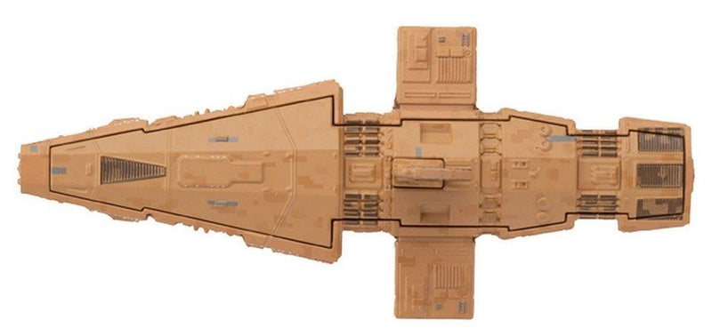 Talarian Observation Craft Model Die Cast Ship BONUS ISSUE (Eaglemoss / Star Trek), side angle