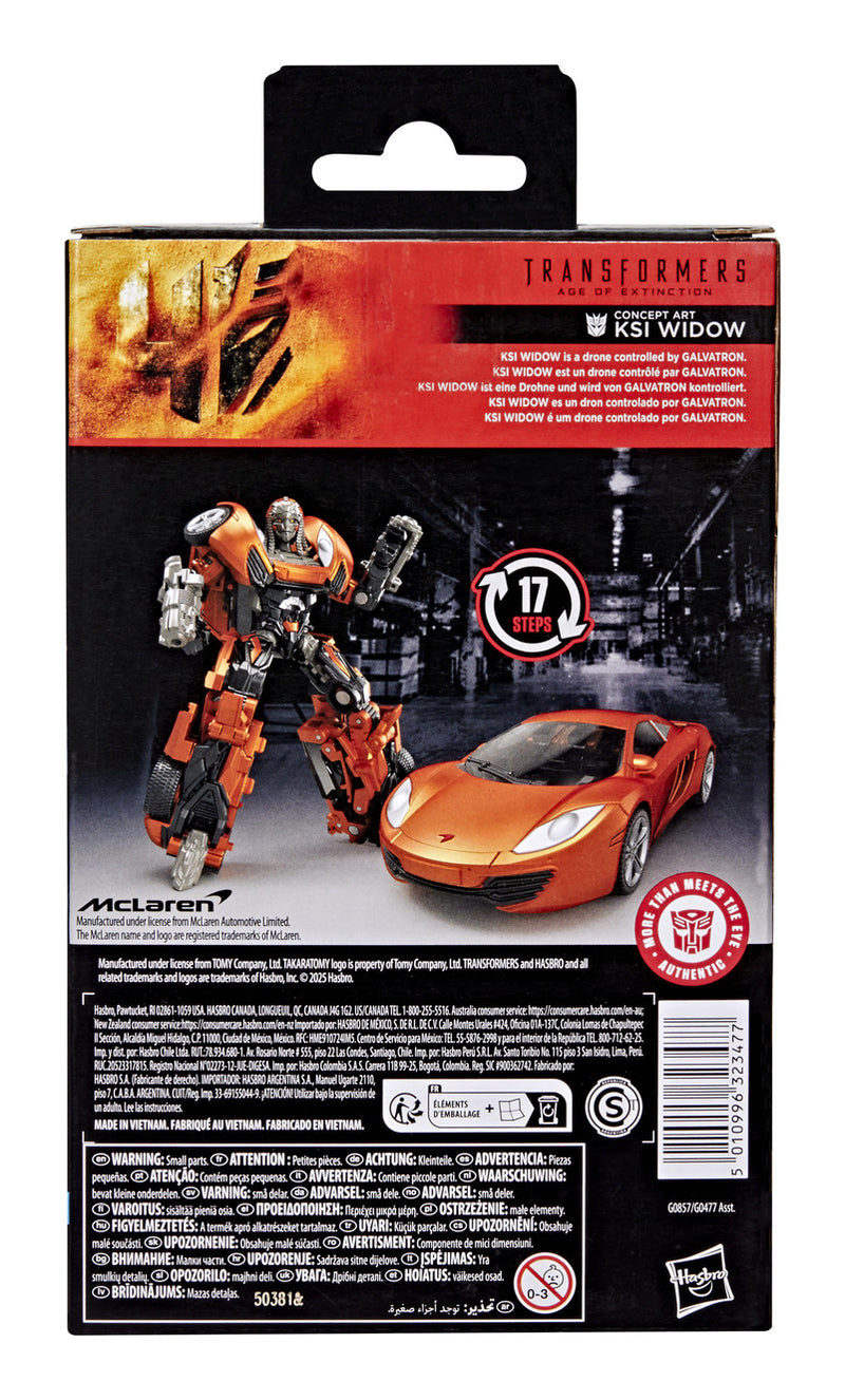 Transformers Studio Series Deluxe TF4 Concept Art KSI Widow Action Figure (Case of 8)
