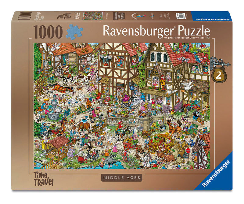 Ray's Comic Series - Middle Ages 1000 Piece Jigsaw Puzzle