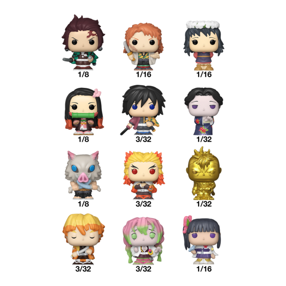 Bitty Pop! - Demon Slayer- 32 Pieces in PDQ