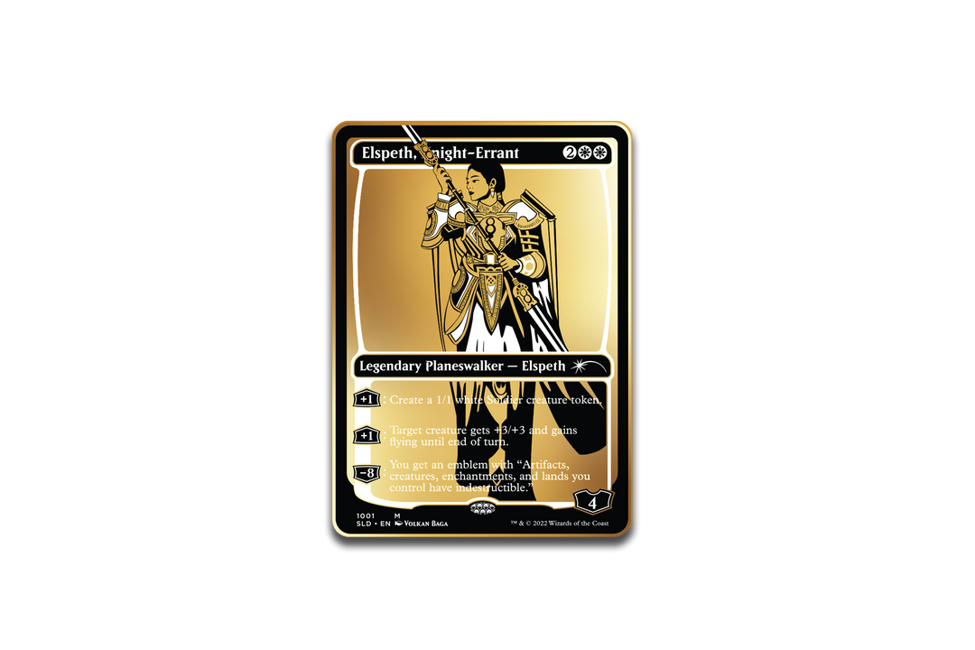 Pinfinity Elspeth, Knight-Errant Magic: The Gathering: Secret Lair Limited Edition AR Pin