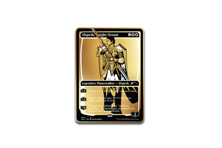 Pinfinity Elspeth, Knight-Errant Magic: The Gathering: Secret Lair Limited Edition AR Pin