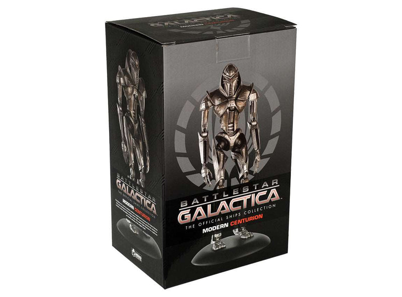 Cylon Centurion (2004 series) Diecast Model Figure Special Issue (Battlestar Galactica The Official Ships Collect, in display