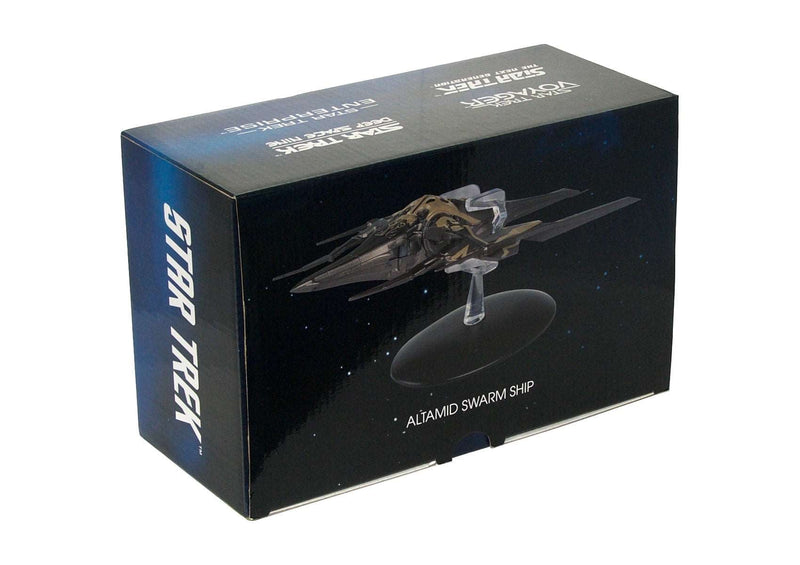Altamid Swarm Ship Model Die Cast Ship SPECIAL ISSUE (Eaglemoss / Star Trek), showing reverse
