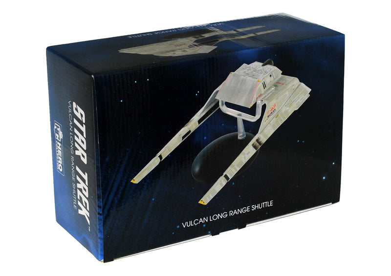 Long Range Vulcan Shuttle Model Die Cast Ship SPECIAL ISSUE (Eaglemoss / Star Trek), size reference