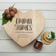 Personalised Engraved All About You Heart Cheese Board
