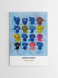 Everton FC Shirts - A2 Signed Limited Edition Prints, alternate view