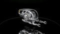 Worker Bee Discovery Ships Model Diecast Ship (Eaglemoss / Star Trek), side angle