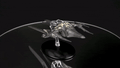 Altamid Swarm Ship Model Die Cast Ship SPECIAL ISSUE (Eaglemoss / Star Trek), side angle