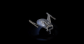 Romulan Bird-of-Prey (23rd century) Model Diecast Ship Picard Universe (Eaglemoss / Star Trek), rear view