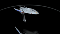 U.S.S. Voyager NCC-73602 (Sternbach concept) Model Diecast Ship (Eaglemoss / Star Trek), packaging shot