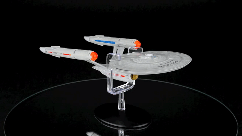 U.S.S. Enterprise NCC-1701 (Constitution-class) 2256 Discovery XL EDITION Model Diecast Ship (Eaglemoss / Sta, packaging shot
