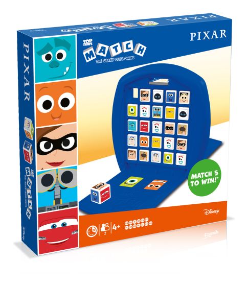 Disney Pixar Top Trumps Match Board Game