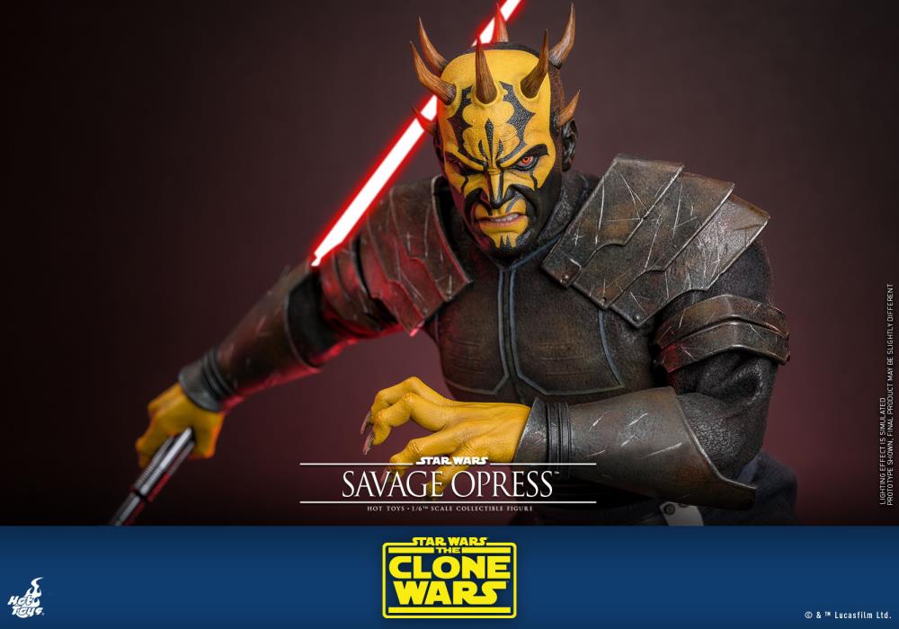 Hot Toys Star Wars The Clone Wars Savage Opress 1/6th Scale Figure