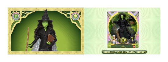 Wicked Deluxe Elphaba Doll - Image