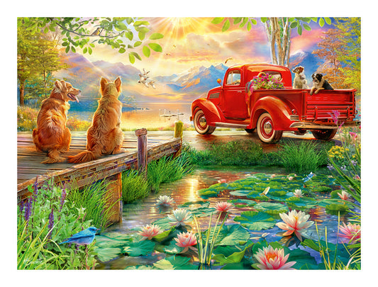 Summer Love 500 Piece Jigsaw Puzzle