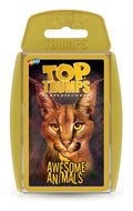 Awesome Animals Top Trumps Card Game