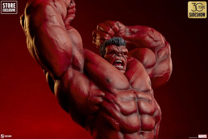 Sideshow Marvel Premium Format Red Hulk (Thunderbolt Ross) Exclusive 29" Statue