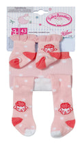 Baby Annabell Tights & Socks 2 Assorted 43cm - Image