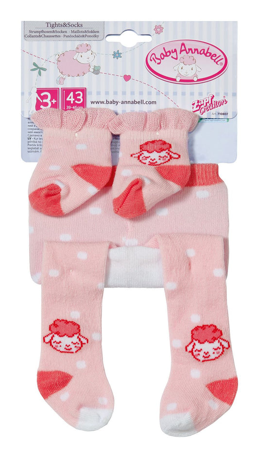 Baby Annabell Tights & Socks 2 Assorted 43cm - Image