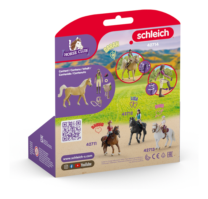 Schleich - Horse Club Sarah & Mystery - Image