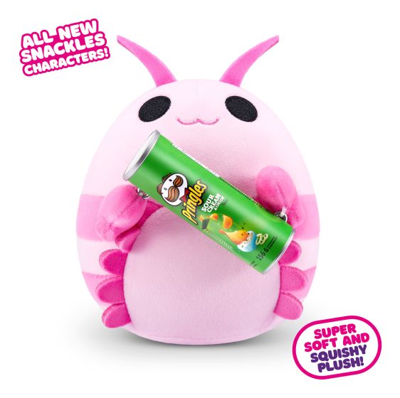 Snackles 14in Plush Shrimp & Pringles