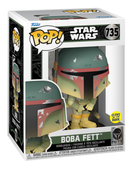 Pop! Vinyl Star Wars Fett Legacy Boba Fett (Glow)