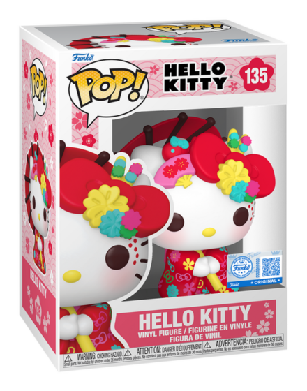 Pop! Vinyl (Exc) Hello Kitty in Kimono