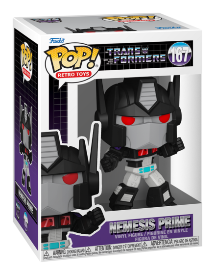 Pop! Vinyl Transformers Retro Nemesis Prime