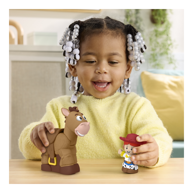 Fisher-Price Little People Toy Story Bobbin’ Bullseye & Jessie Set - Image