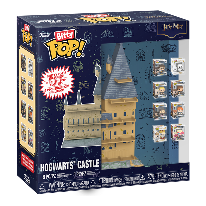 Bitty Pop! Display - Harry Potter - Hogwarts Castle Bundle